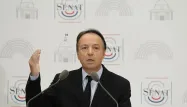 Jean-Pierre Bel a défendu jeudi l'attitude du Sénat depuis son basculement à gauche.