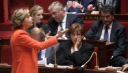 Valérie Pécresse a qualifié ce budget 2012 d'"historique"