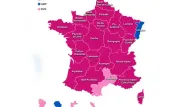 La carte de France des régionales