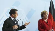 Sarkozy et Merkel pour une ligne dure