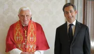 Sarkozy reçu chaleureusement au Vatican