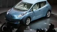 Nissan présente sa "Leaf"