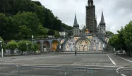 Pyrénées-Atlantiques : le sanctuaire de Lourdes partiellement inondé suite à d'importantes intempéries