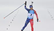 Anaïs Chevalier-Bouchet a terminé à la 8e place du classement général de la saison 2023 de biathlon