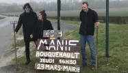 Les habitants de Bouquehault, un petit village de 800 habitants dans le Pas-de-Calais, se mobilisent contre la réforme des retraites.