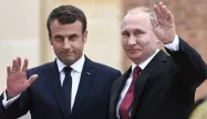 Emmanuel Macron et Vladimir Poutine 1280