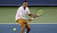 Nick Kyrgios pourrait être suspendu après ses frasques à Cincinnati.
