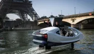 L'ambition de SeaBubbles est de replacer la Seine au centre de la mobilité francilienne en respectant le principe "Zéro bruit, Zéro vague, Zéro émission de CO2".