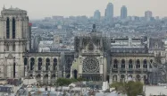 La cathédrale a été ravagée par un incendie le 15 avril.
