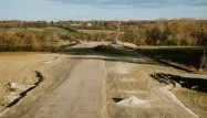 Chantier de l'autoroute A69