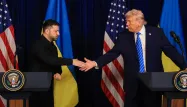 Donald Trump affiche son optimisme après des échanges avec Volodymyr Zelensky et Vladimir Poutine.