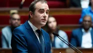Sébastien Lecornu à l'Assemblée nationale le 16 octobre 2025