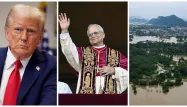 Donald Trump, Léon XIV, inondations record en Asie... Cinq événements marquants à l'international en 2025