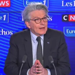 EXTRAIT - Sanctions contre la Russie : l'Europe «a parfaitement anticipé sur le gaz», affirme Thierry Breton