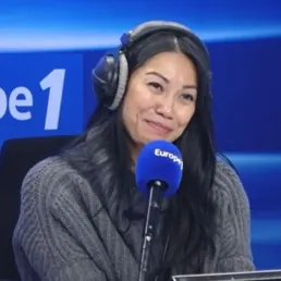 Anggun, chanteuse et Anthony Meunier, producteur