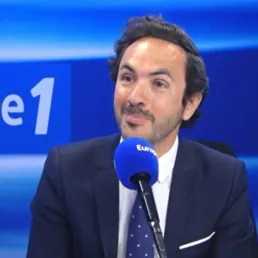 Arnaud de Courcelles, directeur général de BFM Business