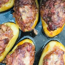 Les pommes de terre farcies de Christian Constant