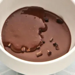 Crème au chocolat toute simple de Christophe Michalak