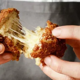 Arancini de bœuf et mozzarella de Tabata et Ludovic Mey