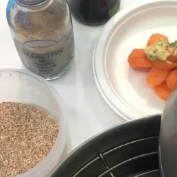 La recette des carottes fumées sauce tartare d'Anne-Laure Pham