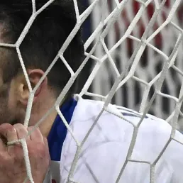 Mathieu Valbuena, après l'occasion manquée face au LOSC, le 28 janvier 2017.