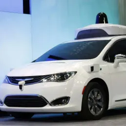 Une voiture autonome conçue par Waymo, une filiale de Google