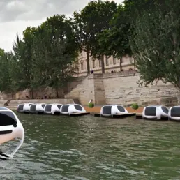 "Sea Bubbles", traverser Paris en lévitant au-dessus de la Seine