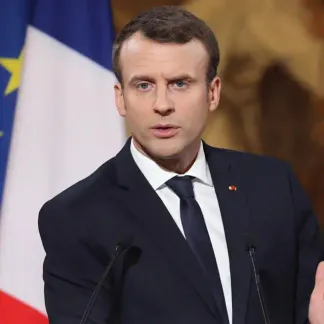 Emmanuel Macron, LUDOVIC MARIN / AFP 1280