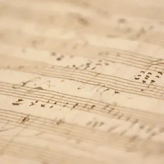 Musique classique - partition manuscrite de Ludwig van Beethoven