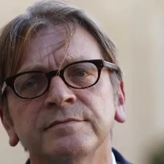 Guy Verhofstadt, président du groupe ADLE au Parlement européen et ancien Premier ministre belge 1280x640