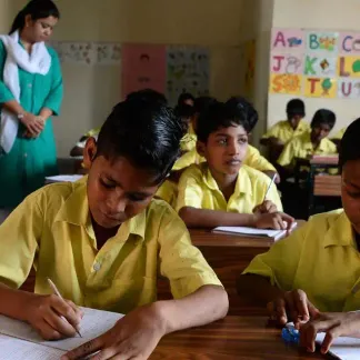 école, Inde, SAJJAD HUSSAIN / AFP 1280