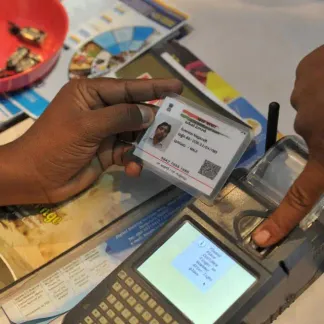 Aadhaar, Inde, Noah SEELAM / AFP 1280