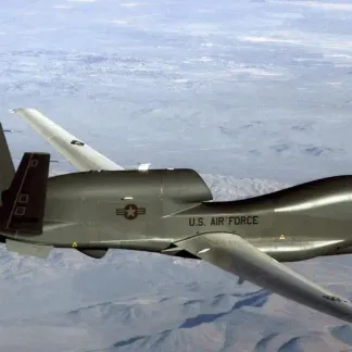 Les vols de drones se multiplient au dessus de la mer Noire. (Illustration)