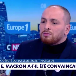 EXTRAIT - «Encore des mots, toujours des mots»... «Voilà ce qu'il faut retenir», des vœux d'Emmanuel Macron, selon Mathieu Valet