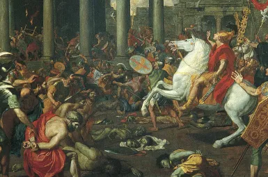 Nicolas Poussin, 1594-1665, la Destruction du temple de Jerusalem