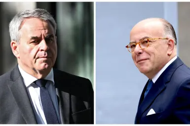 Xavier Bertrand et Bernard Cazeneuve.