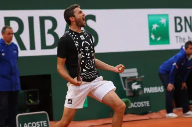 Gilles Simon joue son troisième tour contre Marin Cilic.