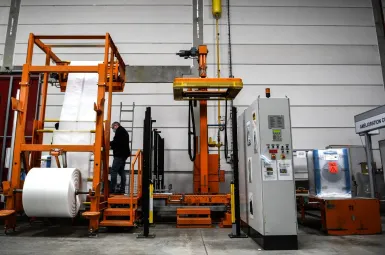 Une industrie (Illustration).