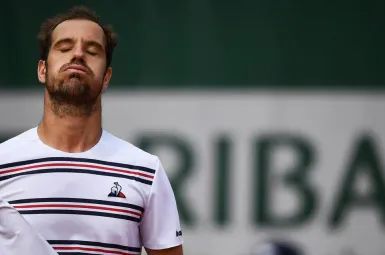 Richard Gasquet disputait son premier tournoi du Grand Chelem sans être tête de série depuis l'US Open 2010.