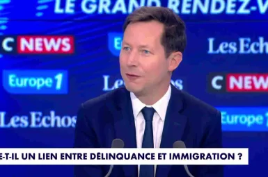 «Ce n’est pas moi qui fait le lien entre délinquance et immigration, c’est la réalité», lance François-Xavier Bellamy