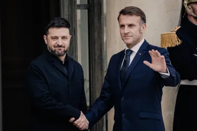 Plan de paix, Russie, corruption... Ce qu'il faut retenir de la conférence de presse entre Emmanuel Macron et Volodymyr Zelensky