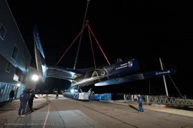 Gitana 18 : le nouveau trimaran volant dévoilé après trois ans de secret absolu