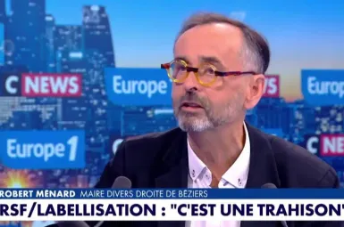 Labellisation des médias : "RSF est une bande de gauchistes", dénonce Robert Ménard