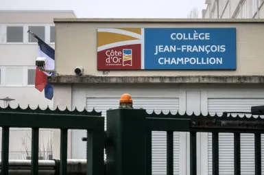 Le collège Champollion de Dijon restera fermé jusqu'à la rentrée prochaine.