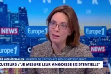 Colère agricole : «Nous ne pouvons pas avoir des règles de libre-échange qui nous exposent à la concurrence déloyale», rappelle Amélie de Montchalin