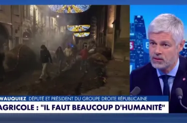 Dermatose : «Si on ne fait pas le sacrifice de quelques troupeaux, c'est tout l'élevage français qui y passera», estime Laurent Wauquiez
