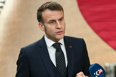 Emmanuel Macron à Bruxelles