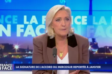 Accord UE-Mercosur : «C'est un acte de violence majeur contre l’agriculture», tranche Marine Le Pen