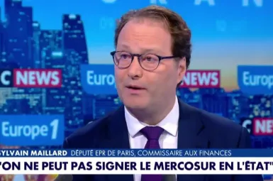 Mercosur : «Emmanuel Macron cherche une solution pour protéger l'agriculture française», assure Sylvain Maillard