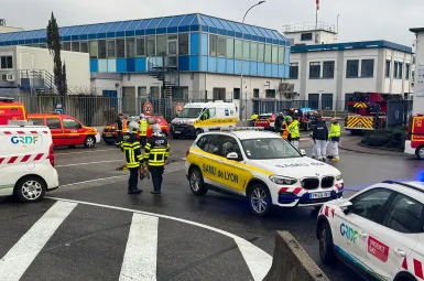 Explosion dans une usine à Saint-Fons : un des quatre blessés est décédé des «suites de ses brûlures»
